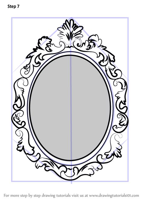 How To Draw Beautiful Mirror Everyday Objects Step By Step DrawingTutorials Com