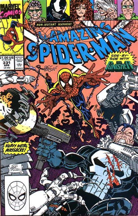Amazing Spider Man Vol 1 331 Punisher Comics