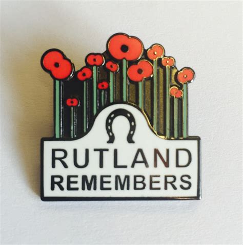 Rutland Remembers badges - Rutland Remembers