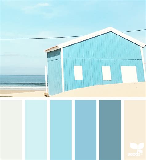 11 Peaceful Paint Palettes Inspired By The Sea Babycenter House