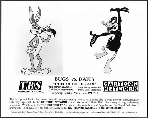Bugs Bunny Daffy Duck Warner Bros Animation Original 1990s Tv Promo