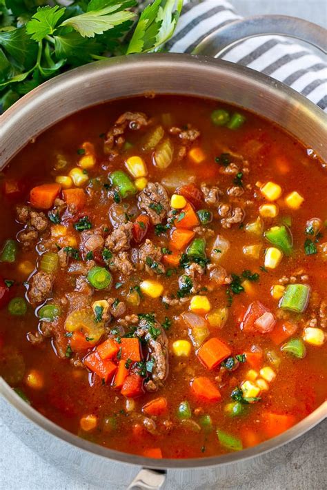 How To Make Beef Vegetable Soup Simple Hearty And Yummy