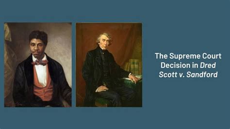 Why Was The Dred Scott Supreme Court Decision Important History In