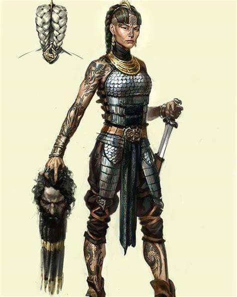 Mongol Female Warrior Ravaging Medieval Baghdad Mongolia