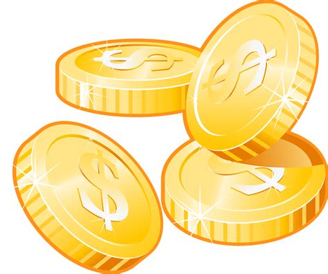 Icon Gold Coins Vector Png Download 23121936 Free Transparent