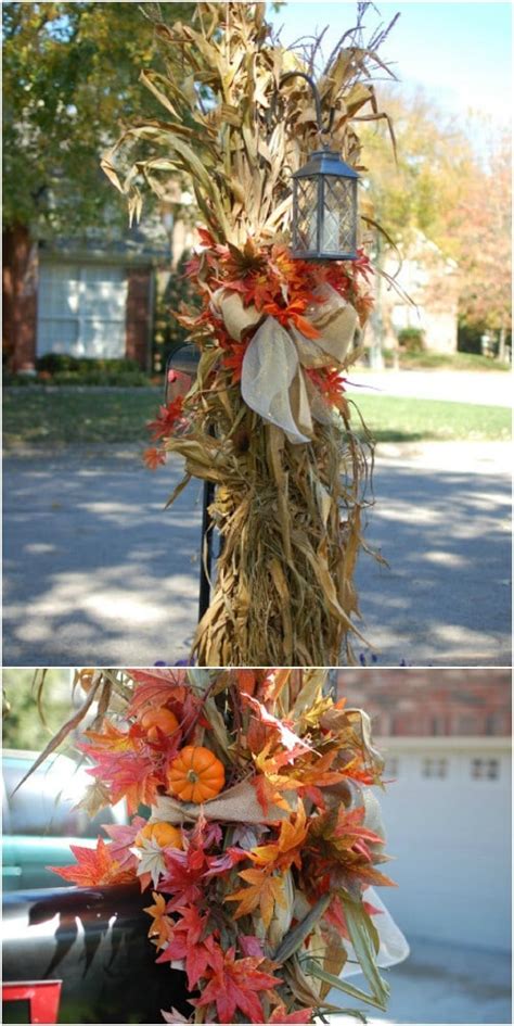 20 Diy Outdoor Fall Decorations Thatll Beautify Your Lawn And Garden
