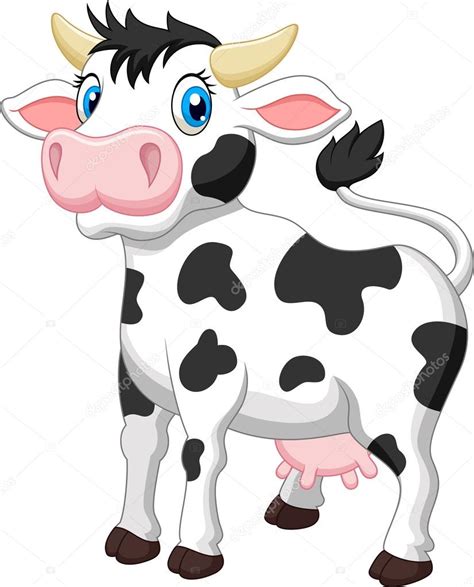 Cute Cow Stock Vector Image By ©tigatelu 37139947