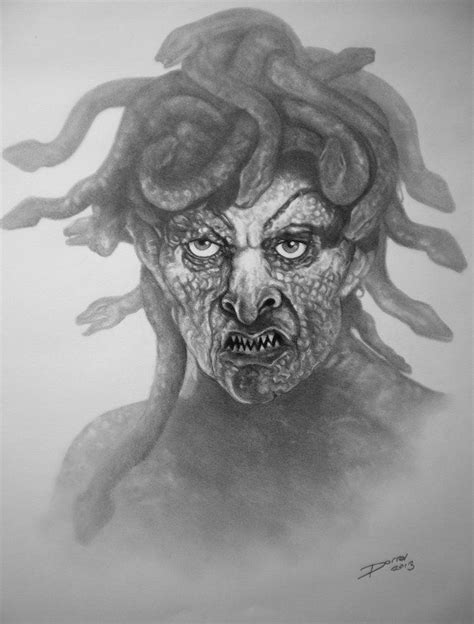 Medusa From Clash Of The Titans Medusa Art Portrait Artist Myths