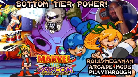 Bottom Tier Power Rollmegaman Marvel Vs Capcom Arcade Mode