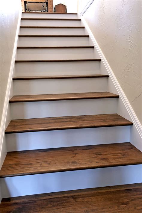 Character Hickory Stair Tread Stairs Treads And Risers Stair