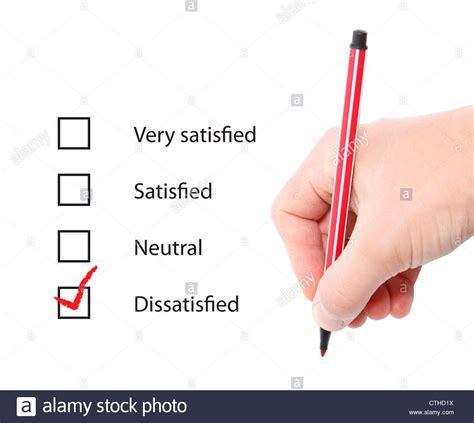 Survey Questionnaire Hi Res Stock Photography And Images Alamy