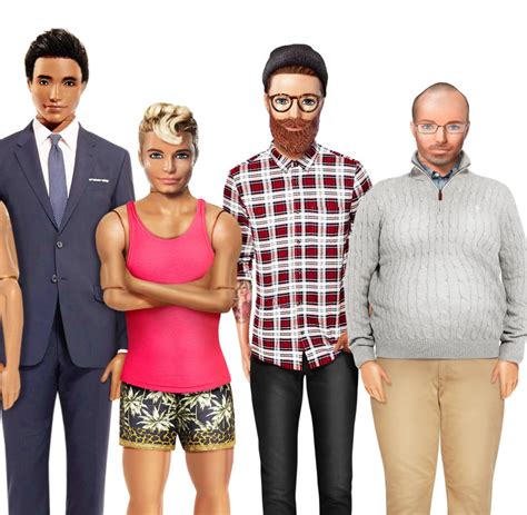 Mattel Kommt Nach Der Kurvigen Barbie Nun Dad Bod Ken Welt