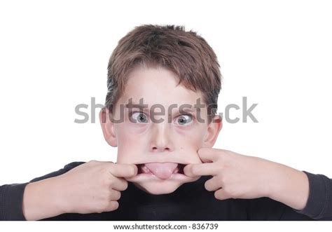 Kid Making Funny Face Stock Photo 836739 Shutterstock