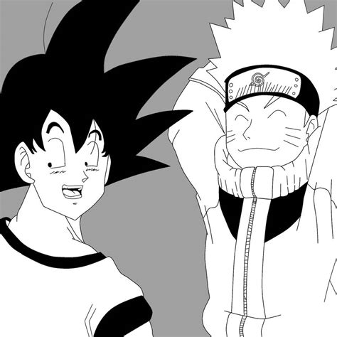 Goku And Naruto By Krizart Da On Deviantart