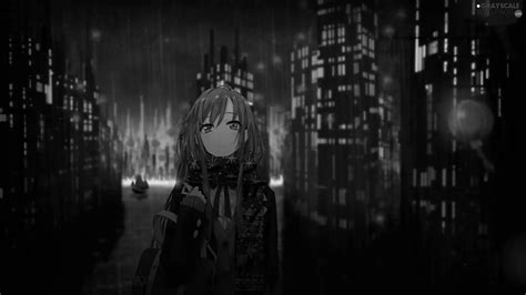 Anime Rain Wallpaper Sad Santinime