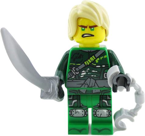 Lego Ninjago Lloyd Green Ninja Minifigure 70651 Hunted Mini Fig