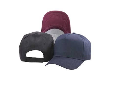 C7002 5 Panel Cotton Twill Cap With Velcro Adjuster Search Caps