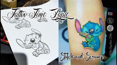 Stitch And Scrump Tattoo Time Lapse Youtube