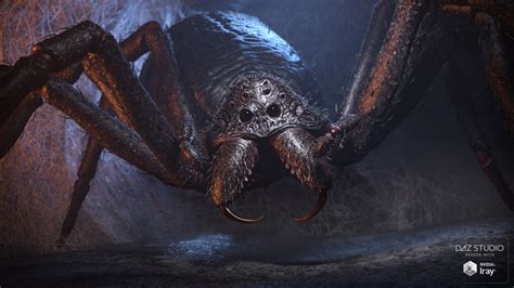 Giant Monster Spider Hd By Groovypatrol On Deviantart