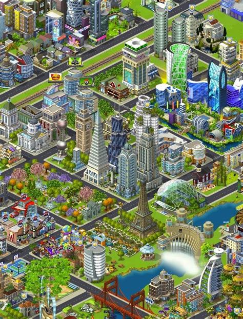 Cityville Virtual Worlds Land