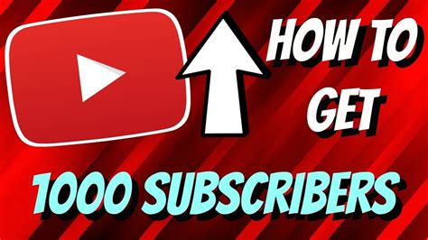 How To Get 1000 Subscribers On Youtube Fast Free Youtube