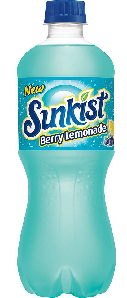 Sunkist Berry Lemonade 20 Oz Bottles 24 Pack Louisiana Pantry