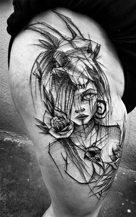 Take A Look At These Wild Sketch Tattoos Sketch Style Tattoos Mayan Tattoos Tattoo Sketches