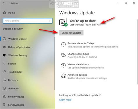 3767 how to check for and install windows update in windows 10 1