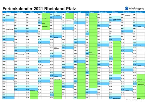 Ferien Rheinland Pfalz 2021 2022