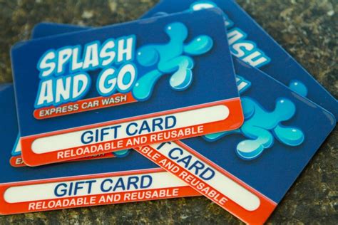 Additional value may be added to your gift card after the initial purchase. Gift Cards - Splash and Go Express Car Wash