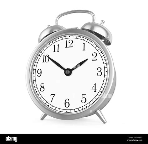 Alarm Clock Isolated Stock Photo Alamy