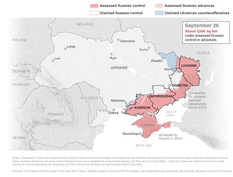 How Russias Territory Control In Ukraine Has Shifted Cnn