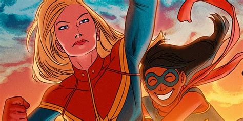 Marvel first appeared in captain marvel #14 and considers carol danvers her idol. The Difference Between Captain Marvel and Ms. Marvel Explained