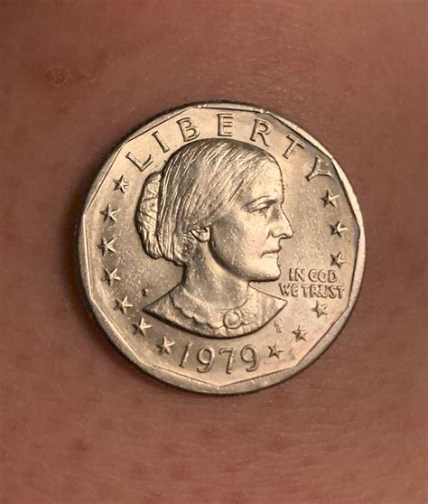 Rare Vintage 1979 P Susan B Anthony One Dollar Coin In 2021 Rare