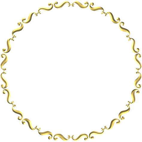 Download Gold Frame Round Royalty Free Stock Illustration Image Pixabay