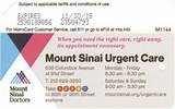 Mount Sinai Urgent Care Upper East Side