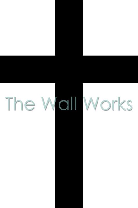 Simple Cross Wall Sticker Vinyl Decal The Wall Works