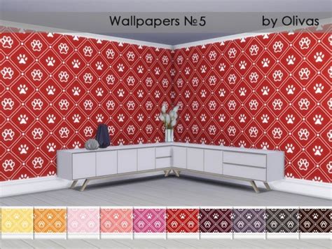 The Sims Resource Wallpapers Set 3 By Olivas • Sims 4 Downloads
