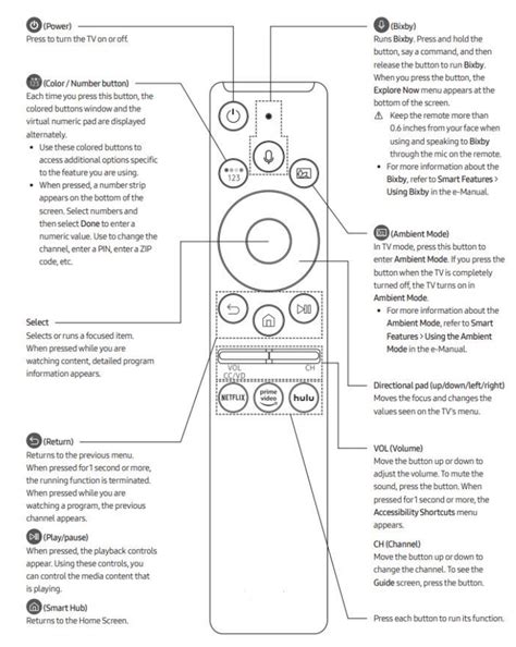 Samsung 01329a Voice Remote Control User Manual
