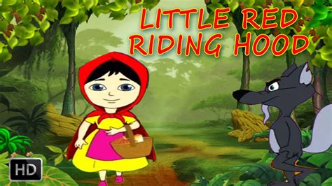 Little Red Riding Hood And The Big Bad Wolf Grimms Fairy Tales Youtube