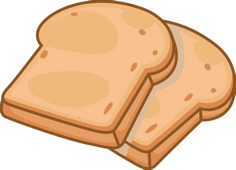 Toasted Breads Illustration Vector 23263353 Vector Art At Vecteezy