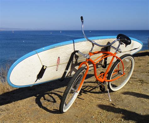 Bike Surfboard Rack
