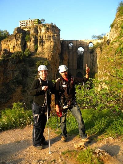 Vía Ferrata Del Tajo De Ronda Para Invidentes