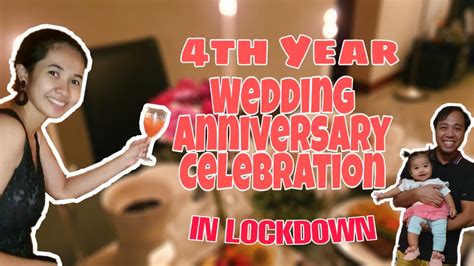 Looking for more ways to get romantic during quarantine? Wedding Anniversary Celebration at Home during Lockdown ...
