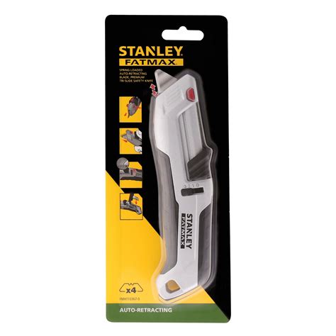 Fatmax Tri Slide Metal Auto Retract Safety Knife Stanley