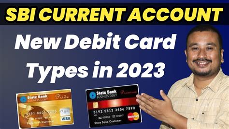 Sbi Current Account New Debit Card Types And Charges Sbi Current