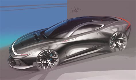 ArtStation - car sketch, Aleksandr Sidelnikov | Car sketch, Car design sketch, Car inspiration
