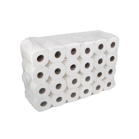 2 Ply Luxury Toilet Paper 48 Rolls Per Bale O2 Distribution
