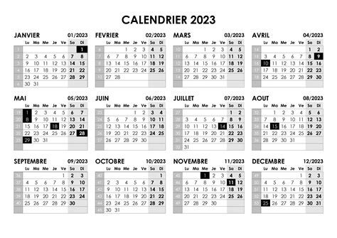 Calendrier 2023 Jours Fériés Québec Calendrier 2023