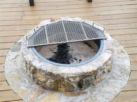 Stainless Steel BBQ And Fire Pit Grates Etsy In Fire Pit Grate Fire Pit Fire Pit Bbq